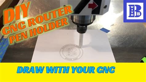 How to build a pen attachment for your CNC router .